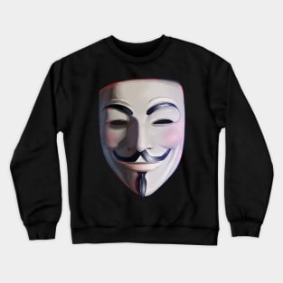 Vendetta Anonymous Mask Crewneck Sweatshirt